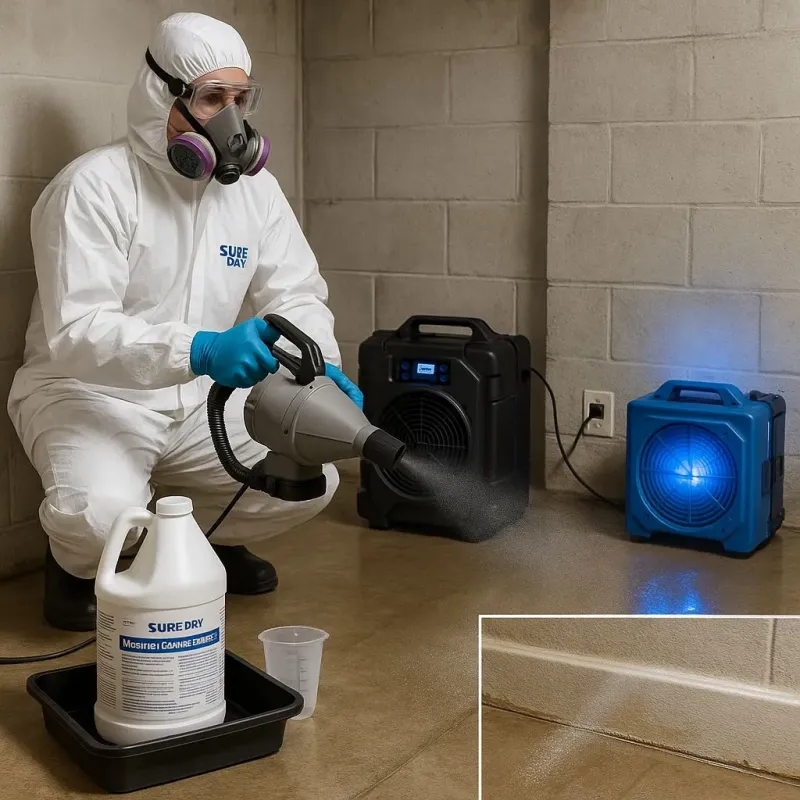 Sanitization and Odor Removal process in Eagleview, PA