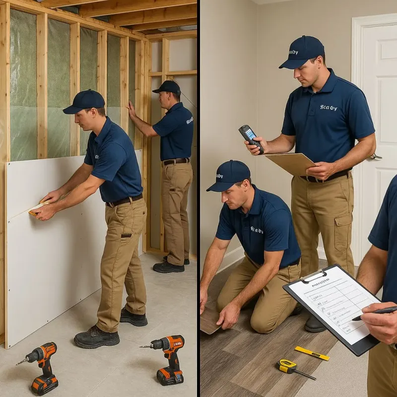 Repairs and Reconstruction process in Eagleview, PA