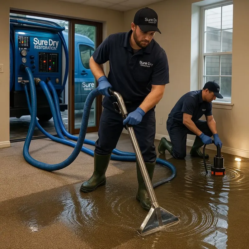 Water Extraction and Removal process in Eagleview, PA